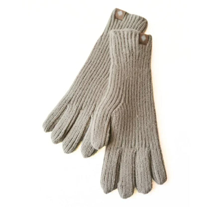 Unisex Strickhandschuhe Gerippt Warm Winter Handschuhe mit Etikett