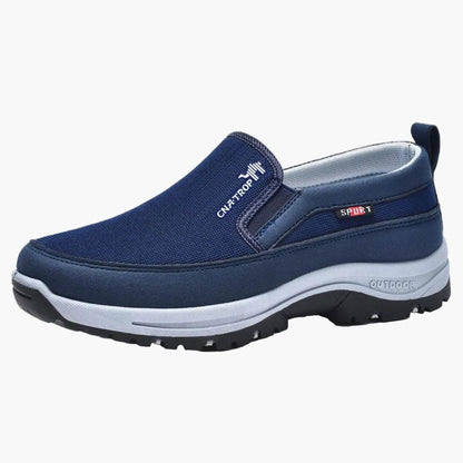 Herren Slip-On Freizeitschuhe Outdoor Komfort Mokassins für Alltag und Spaziergänge