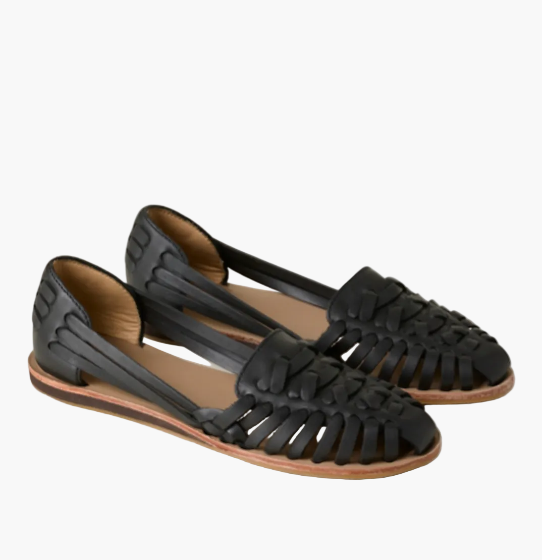 Damen Huarache Slipper – Handgeflochtene Sommerslipper für Alltag und Freizeit