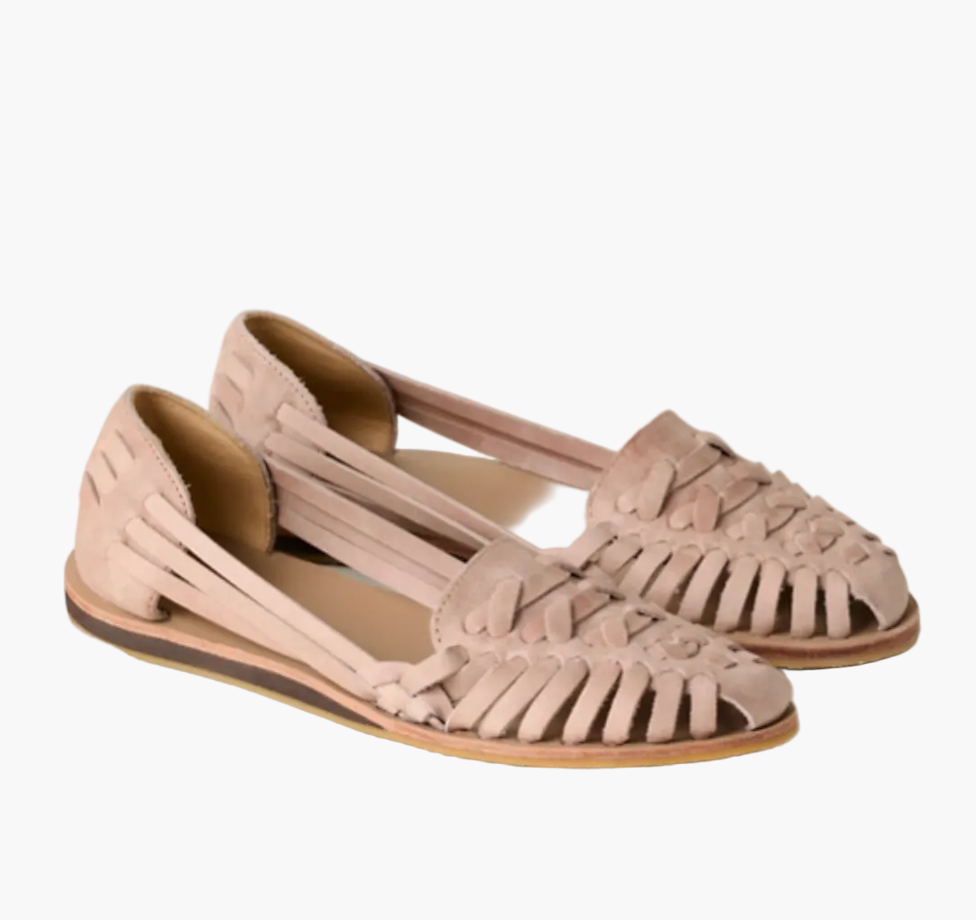 Damen Huarache Slipper – Handgeflochtene Sommerslipper für Alltag und Freizeit
