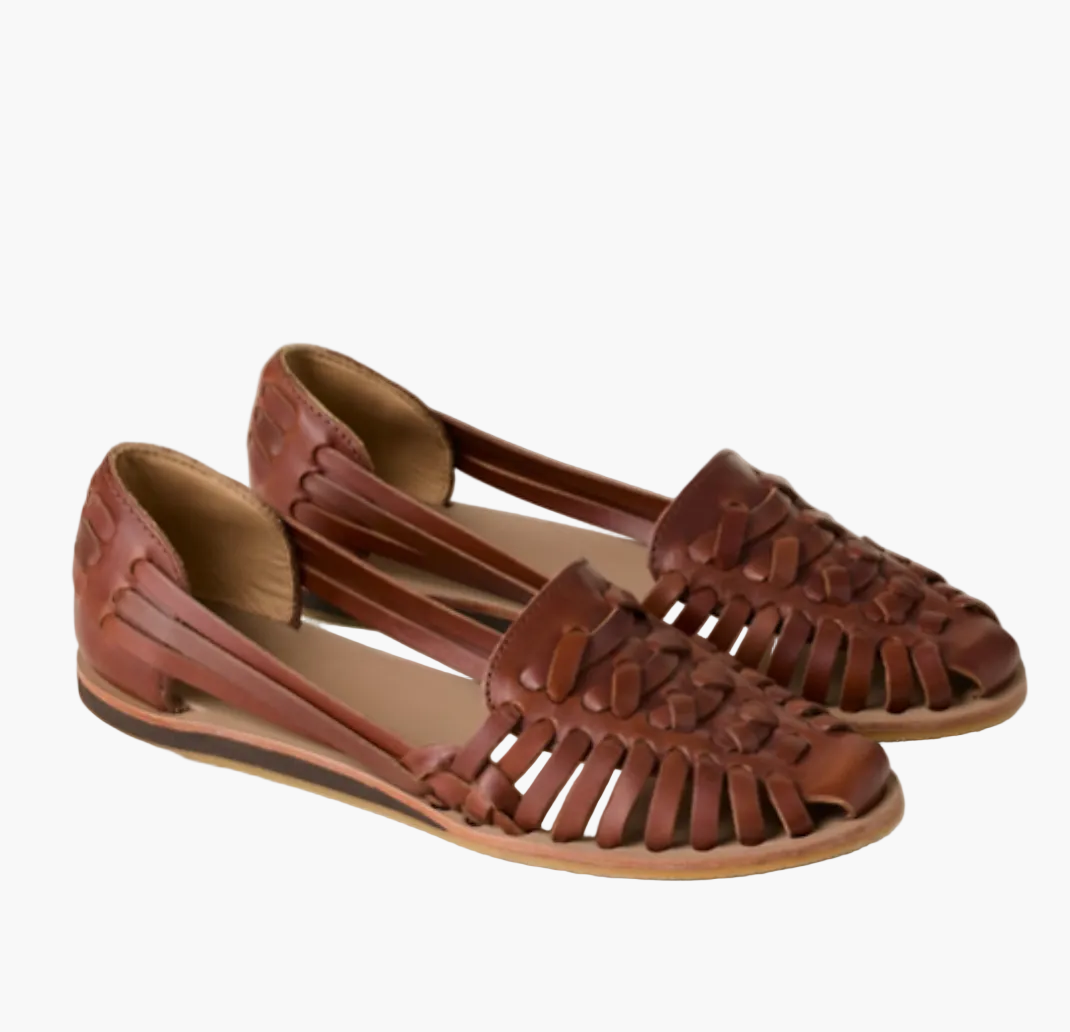 Damen Huarache Slipper – Handgeflochtene Sommerslipper für Alltag und Freizeit