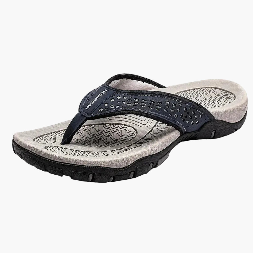 Herren Zehentrenner-Sandalen mit Fußgewölbestütze – Sportlich & Orthopädisch, Ideal für Alltag, Strand und Outdoor