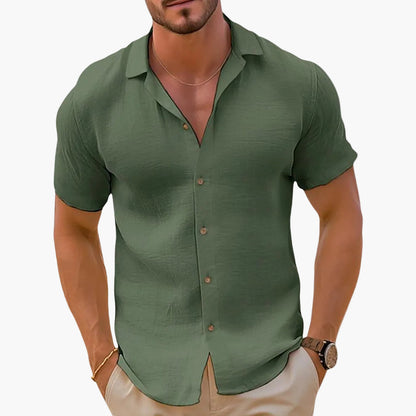 Herren Freizeit Kurzarm Hemd – Modernes Sommer Design für stilbewusste Männer