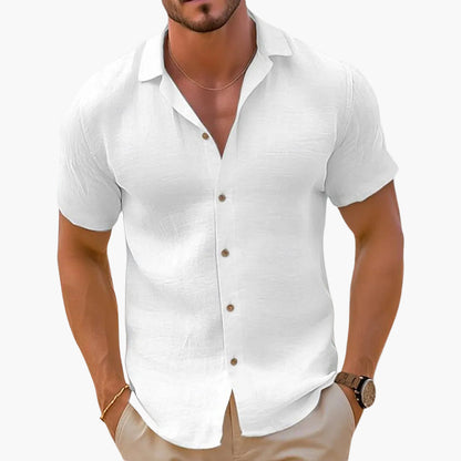 Herren Freizeit Kurzarm Hemd – Modernes Sommer Design für stilbewusste Männer