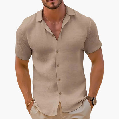 Herren Freizeit Kurzarm Hemd – Modernes Sommer Design für stilbewusste Männer