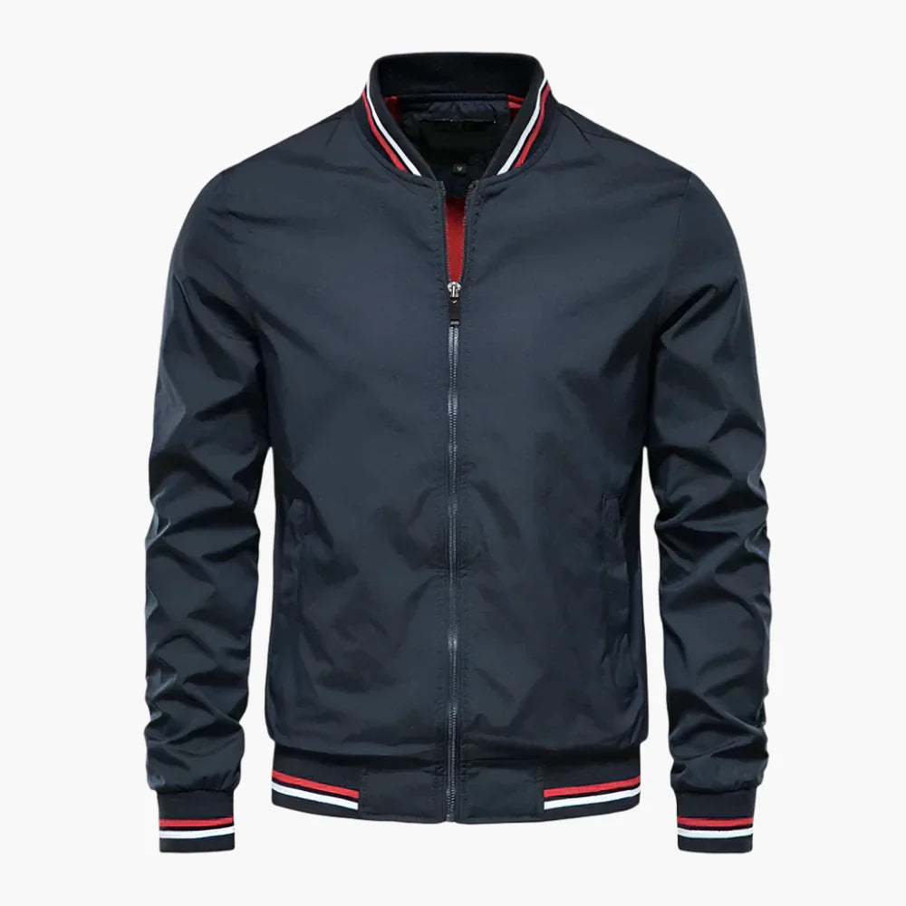 Herren Bomberjacke im sportlich-eleganten Stil – Leichte Übergangsjacke für Alltag & Freizeit