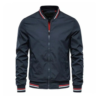 Herren Bomberjacke im sportlich-eleganten Stil – Leichte Übergangsjacke für Alltag & Freizeit