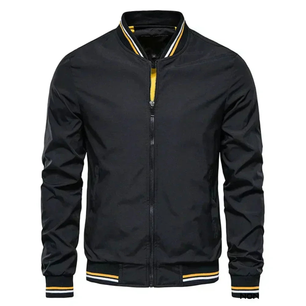 Herren Bomberjacke im sportlich-eleganten Stil – Leichte Übergangsjacke für Alltag & Freizeit
