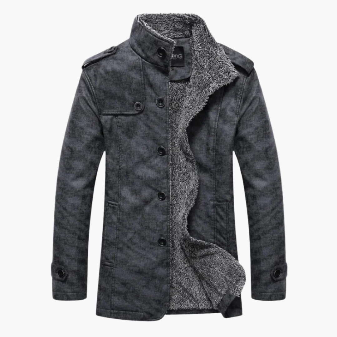 Herren Winterjacke im modernen Freizeit-Stil – Warmes Outdoor-Design für kalte Tage