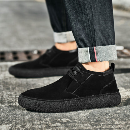 Herren Mid-Top Freizeitschuhe mit Schnürung – Stilvolle Alltagsschuhe für moderne Männer