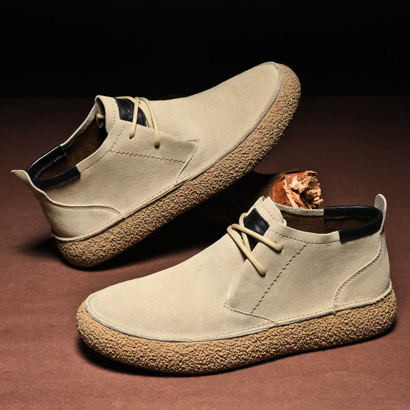 Herren Mid-Top Freizeitschuhe mit Schnürung – Stilvolle Alltagsschuhe für moderne Männer