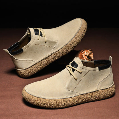 Herren Mid-Top Freizeitschuhe mit Schnürung – Stilvolle Alltagsschuhe für moderne Männer