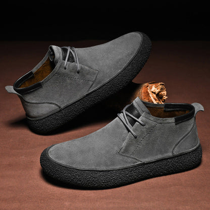 Herren Mid-Top Freizeitschuhe mit Schnürung – Stilvolle Alltagsschuhe für moderne Männer