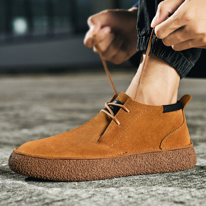 Herren Mid-Top Freizeitschuhe mit Schnürung – Stilvolle Alltagsschuhe für moderne Männer