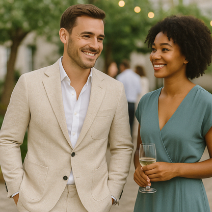 Men’s Elegante Business Anzug für formelle Anlässe