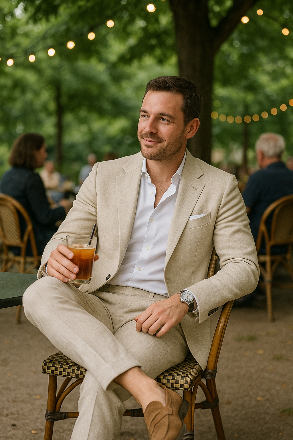 Men’s Elegante Business Anzug für formelle Anlässe