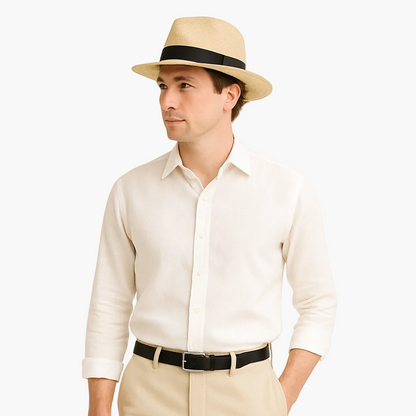 Herren Panama Hut – Klassischer Sommerhut für elegante Freizeit- und Reise-Looks