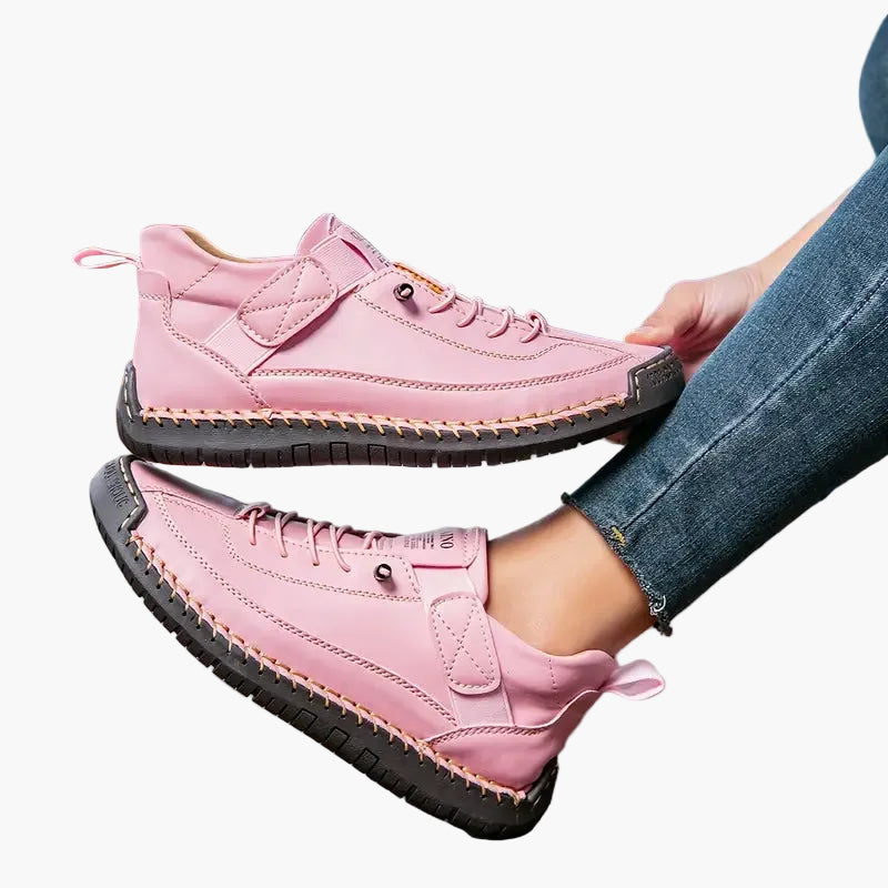 Damen Bequeme Orthopädische Sneaker für Alltag und Freizeit