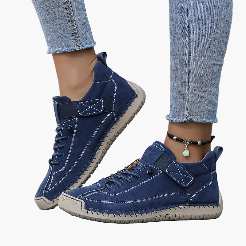 Damen Bequeme Orthopädische Sneaker für Alltag und Freizeit