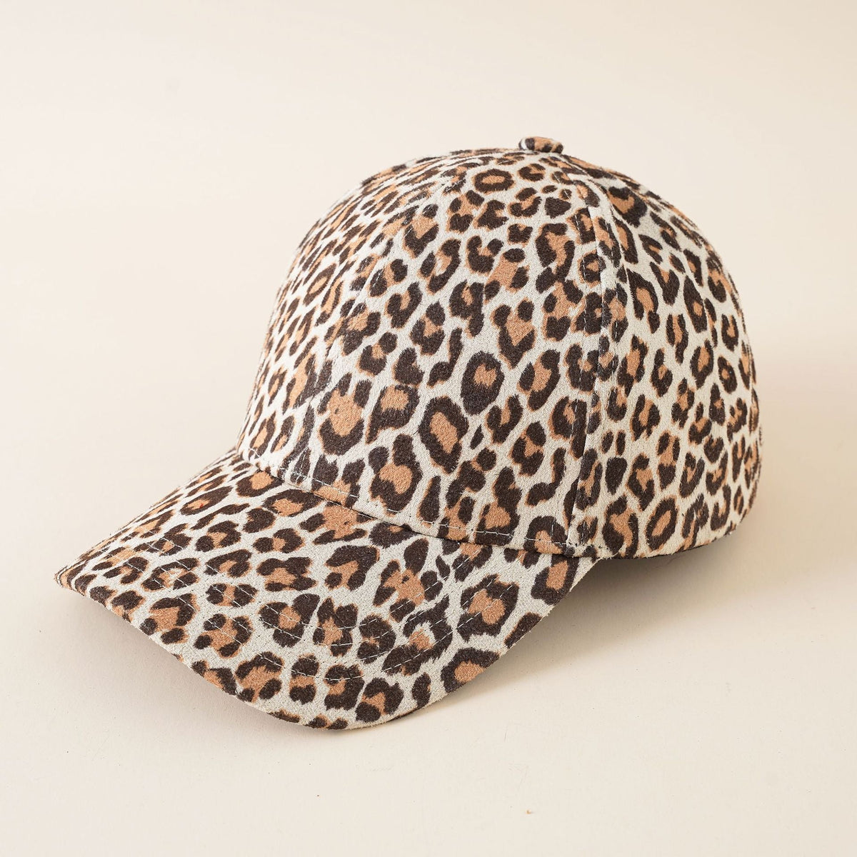 Baseballkappe mit Leopardenmuster, verstellbare Schirmmütze für Damen