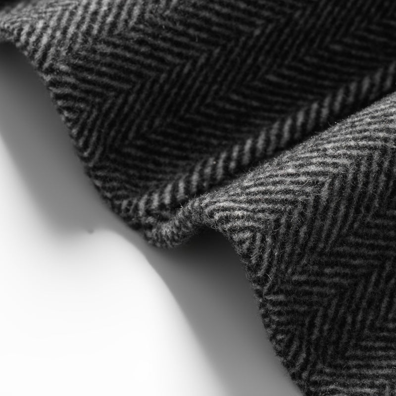 Herren Blazer Sakko aus weichem Material, einreihig, mit Reverskragen und Taschen
