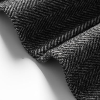 Herren Blazer Sakko aus weichem Material, einreihig, mit Reverskragen und Taschen