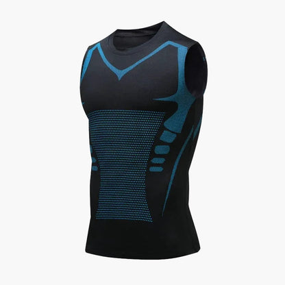 Herren Kompressionsshirt Muskeldefinition Sport Top – Figurformendes Unterhemd für Fitness & Alltag