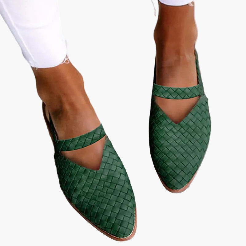 Damen Komfort-Sommersandalen mit orthopädischer Unterstützung – Flechtoptik für Alltag und Freizeit