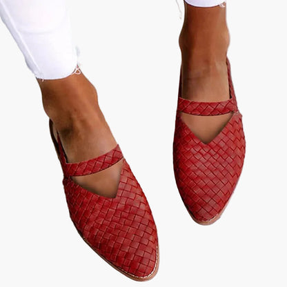 Damen Komfort-Sommersandalen mit orthopädischer Unterstützung – Flechtoptik für Alltag und Freizeit