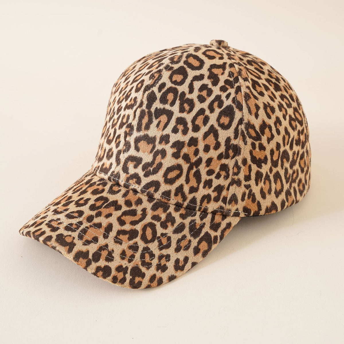 Baseballkappe mit Leopardenmuster, verstellbare Schirmmütze für Damen