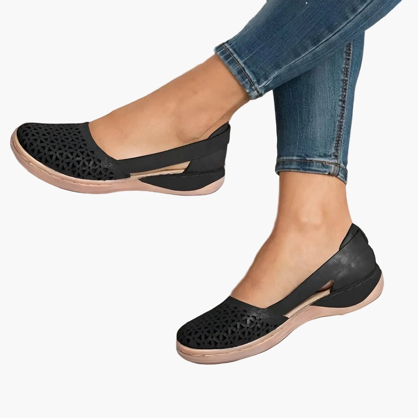 Damen Orthopädische Ballerinas Komfortschuhe für Alltag und Freizeit
