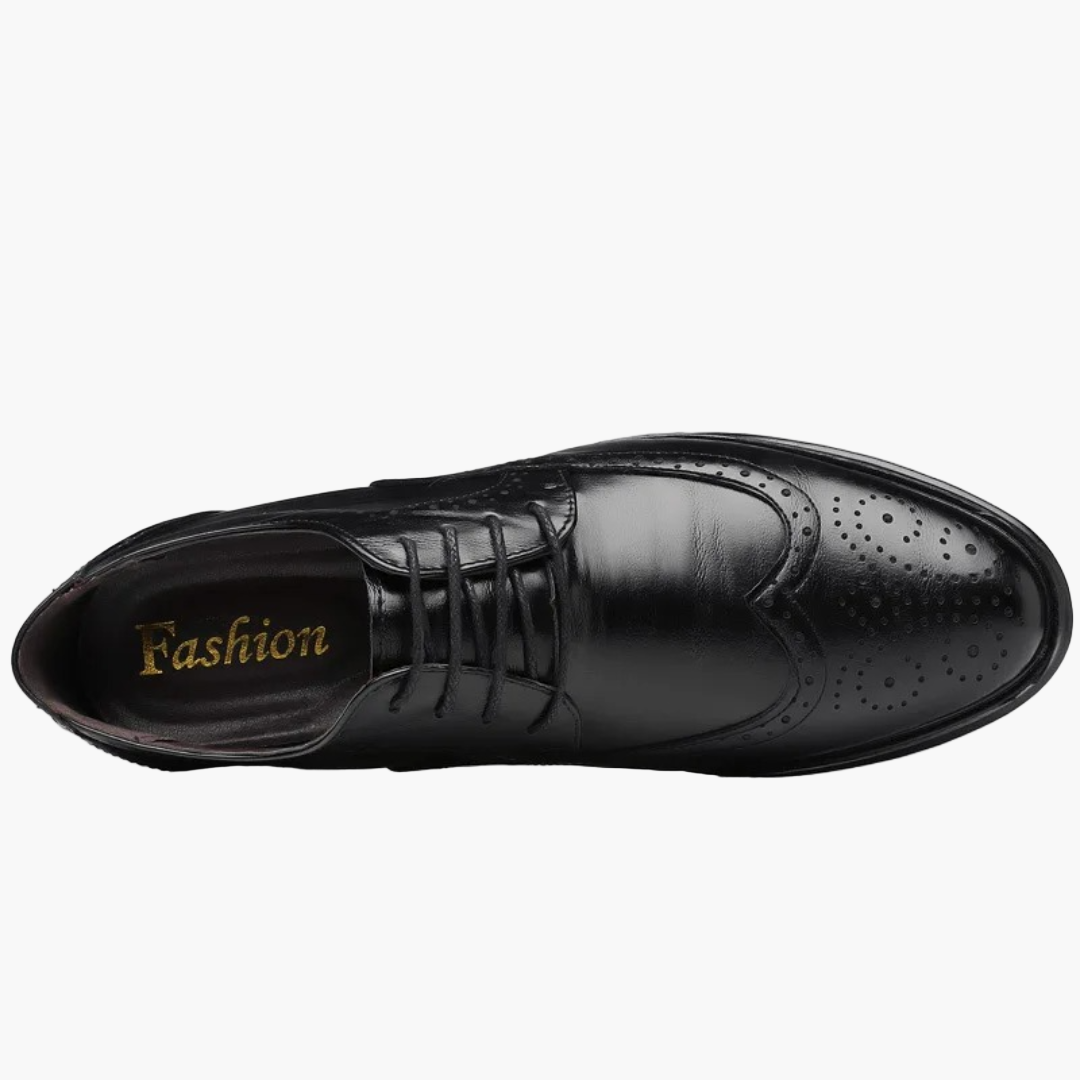 Herren Oxford Business Schuhe – Klassischer Brogue Stil für elegante Anlässe