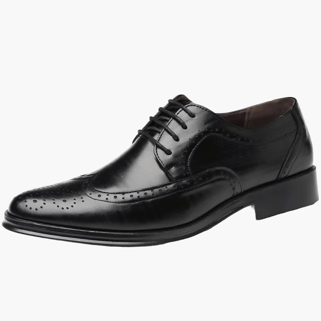 Herren Oxford Business Schuhe – Klassischer Brogue Stil für elegante Anlässe