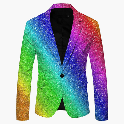 Herren Modernes Slim Fit Sakko – Stilvolles Ein-Knopf-Blazer für Business und Events