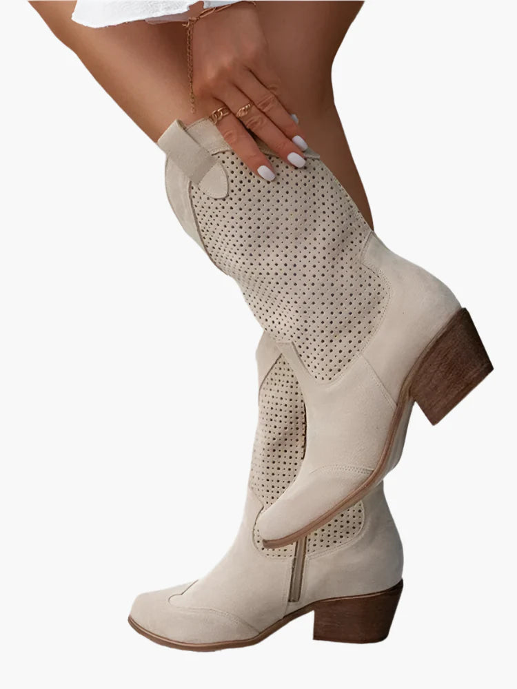 Damen Westernstiefel mit Modernem Design und Stilvollem Auftritt