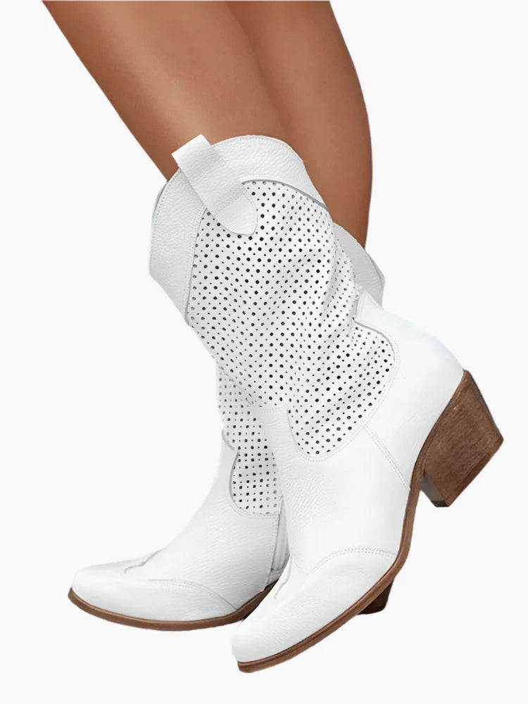 Damen Westernstiefel mit Modernem Design und Stilvollem Auftritt