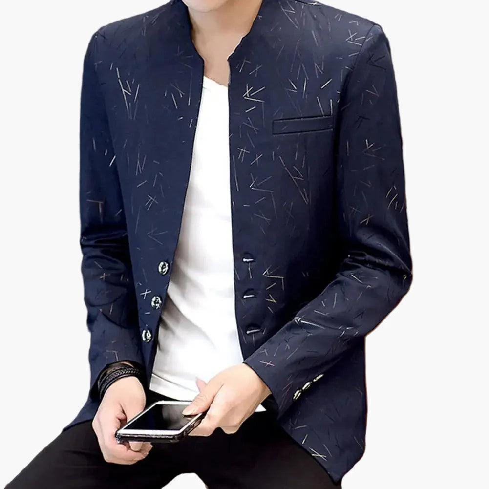 Herren Slim Fit Blazer im modernen Casual Style – Ideal für Business & Freizeit