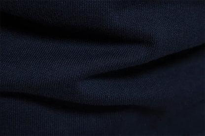 Herren Strickpullover mit Reißverschluss – Modernes Streifendesign für Freizeit und Büro