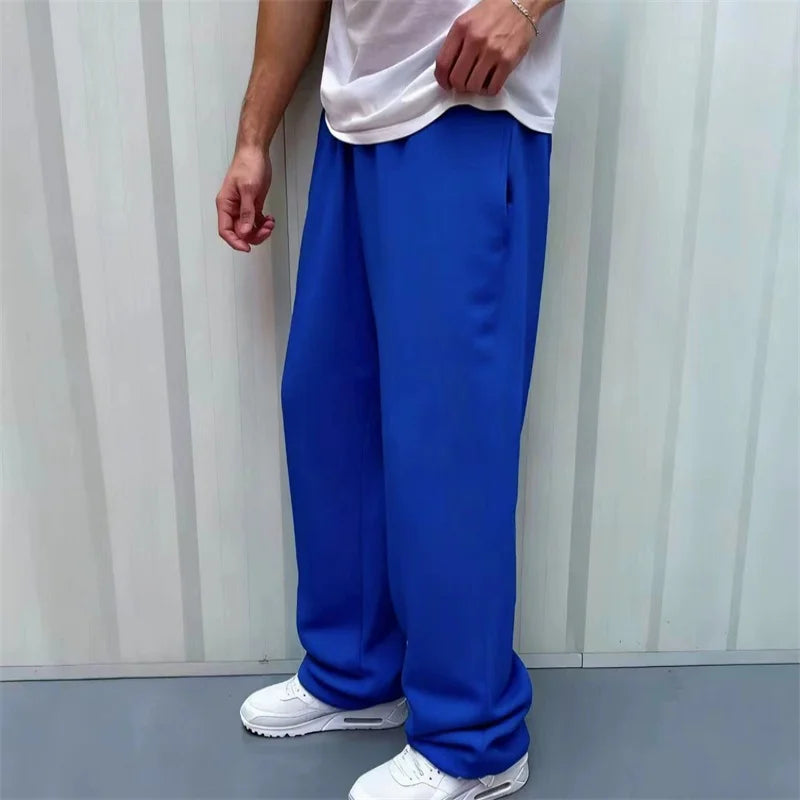 Unisex Jogginghose Schwarz – Bequeme Freizeithose mit Kordelzug und Seitentaschen