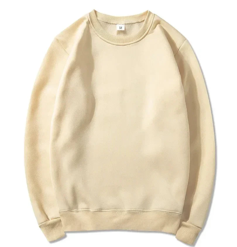 Unisex Langarm Sweatshirt Pullover Rundhalsausschnitt Freizeit