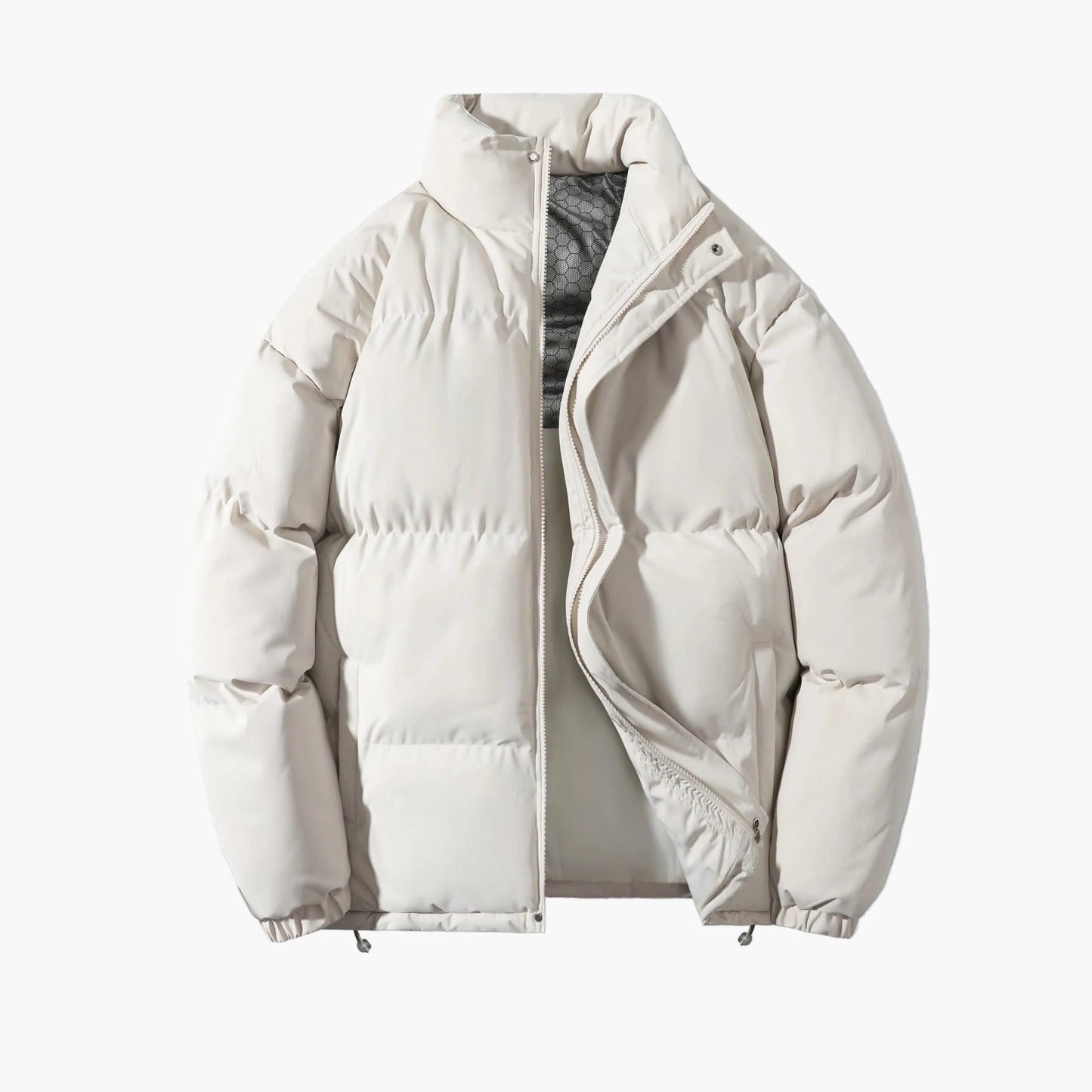 Herren Daunen-Steppjacke Winterjacke Outdoor Streetwear