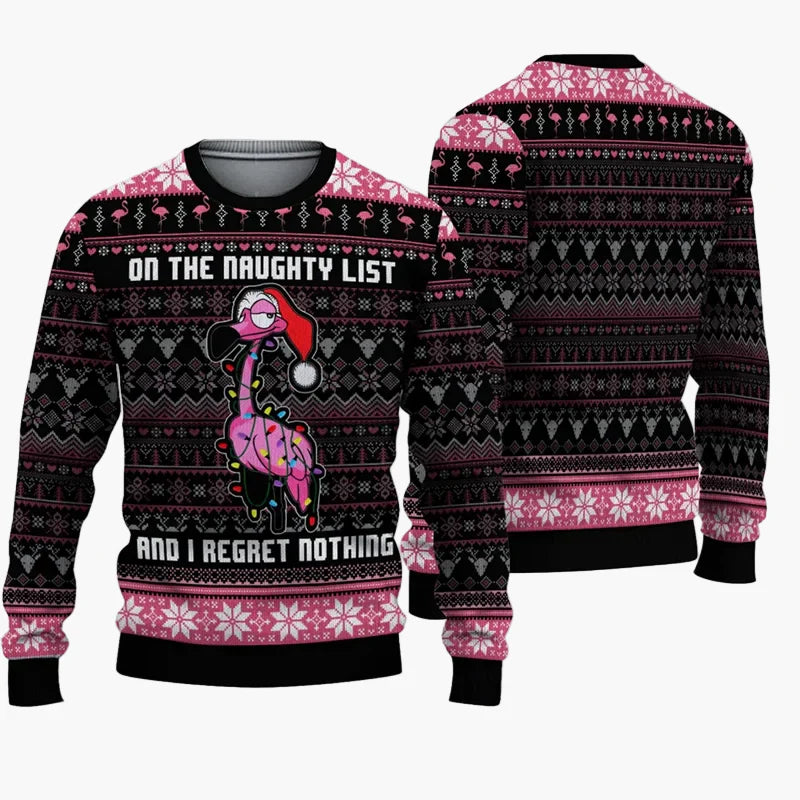 Herren Ugly Christmas Sweater – Lustiger Weihnachtspullover mit Spruch und Motiv, ideal für Weihnachtsfeiern