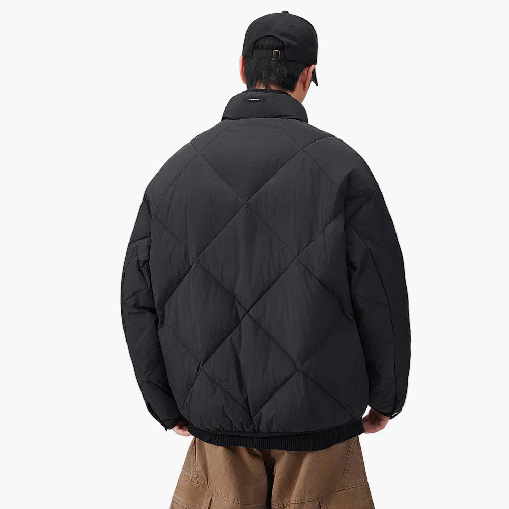 Herren Oversized Steppjacke für Freizeit und Alltag – Moderner Look, Komfortabler Sitz