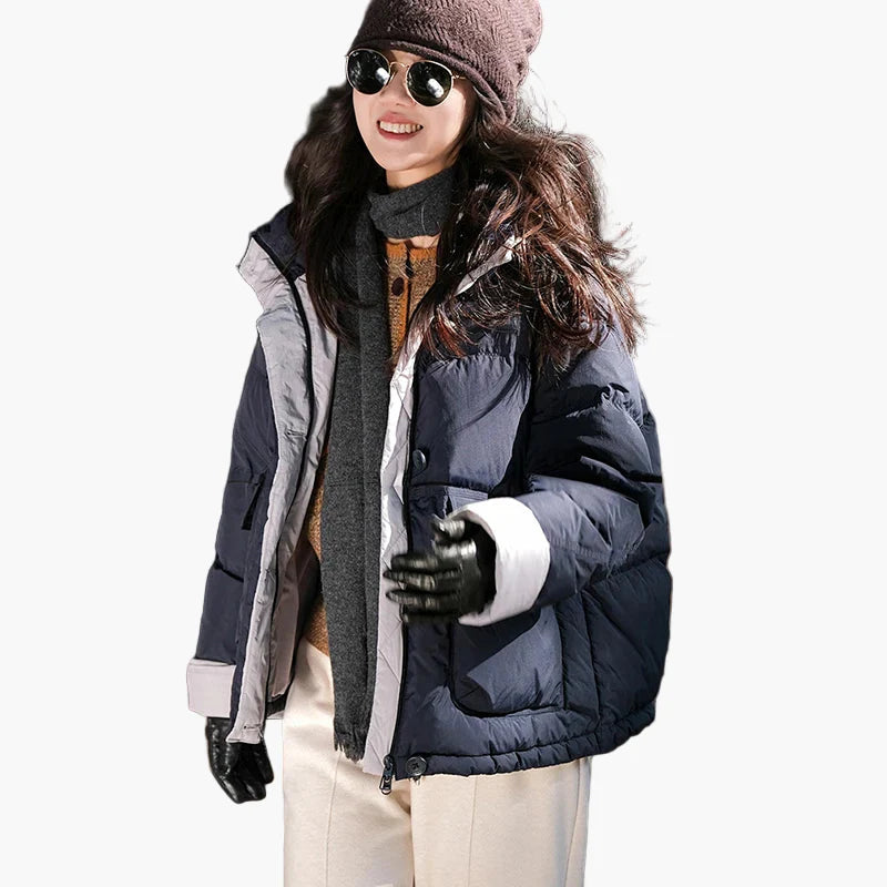 Damen Winter Daunenjacke – Modische Steppjacke für Alltag und Outdoor