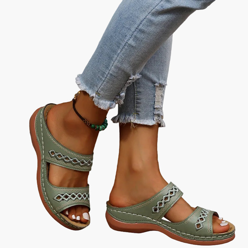 Damen Komfort-Sandalen Dione – Orthopädische Sommerschuhe für Alltag und Freizeit