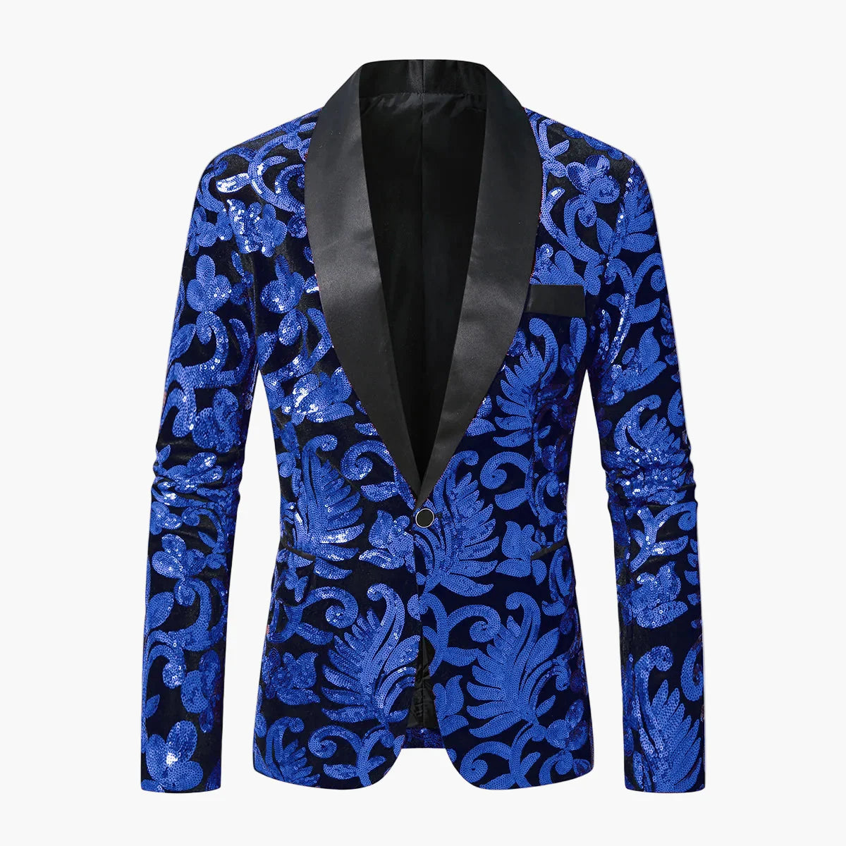 Herren Luxus Smoking Sakko für festliche Anlässe – Eleganter Party- und Bühnen-Blazer im modernen Design