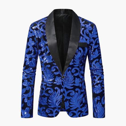 Herren Luxus Smoking Sakko für festliche Anlässe – Eleganter Party- und Bühnen-Blazer im modernen Design