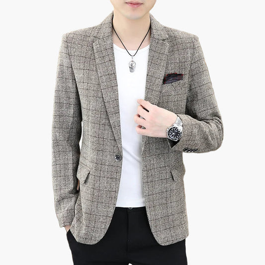 Herren Modernes Business Casual Sakko – Eleganter Blazer für Büro & Freizeit