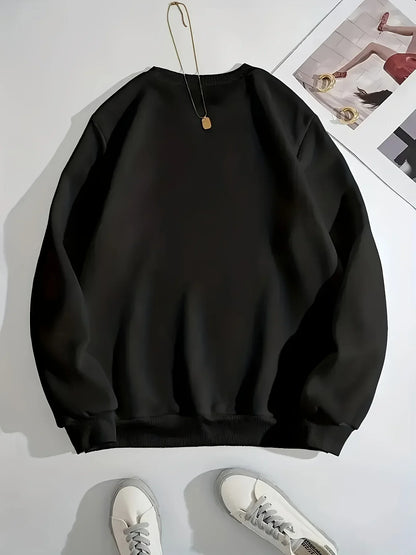 Unisex Sweatshirt mit Rundhalsausschnitt und „BROOKLYN NEW YORK“-Print