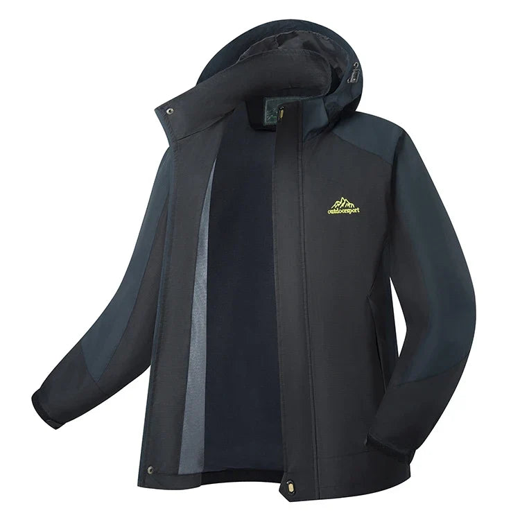 Damen Outdoorjacke mit Kapuze – Mehrfarbig